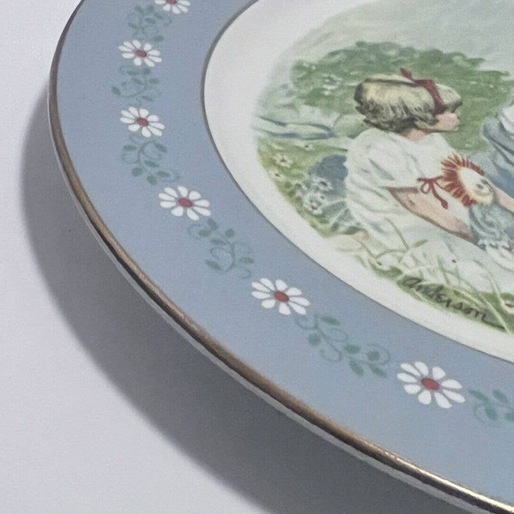 Vintage Tenderness Commemorative Plate Special Edition Avon Productions 1974 - Picture 4 of 16